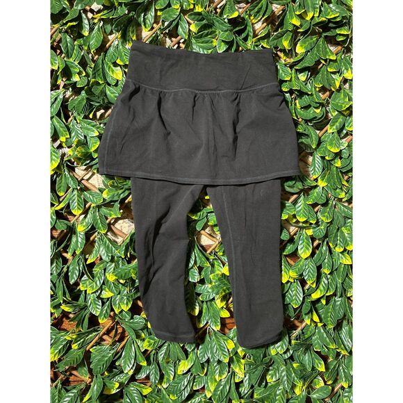 Athleta Black Workout Skirt and Cropped Leggings Size Small - Picture 1 of 5